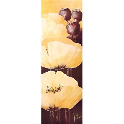 Affiche Yellow Poppies IV