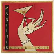 Affiche "Martinis served"