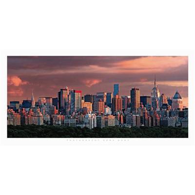 Affiche Sunrise over NY skyline