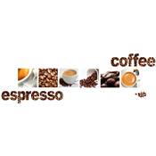 Sticker "COFFEE ESPRESSO LATTE"