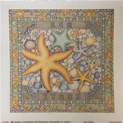 Affichette Sea Stars