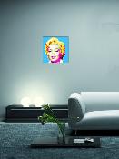 Plexi "Marilyn in blue"