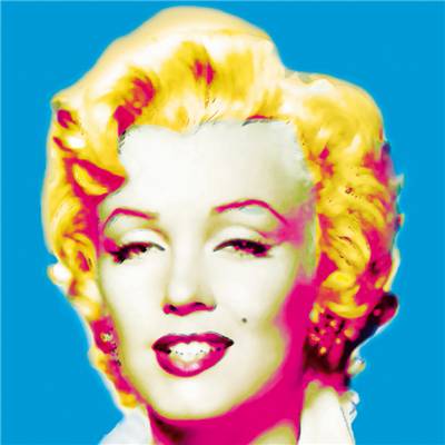 Plexi "Marilyn in blue"