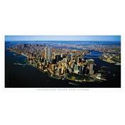 Affiche Vue aérienne de Manhattan