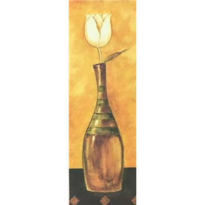 Affiche "Vase Tulipe blanche IV"