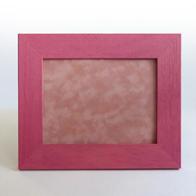 Cadre Empreinte fuchsia 15 x 20 cm