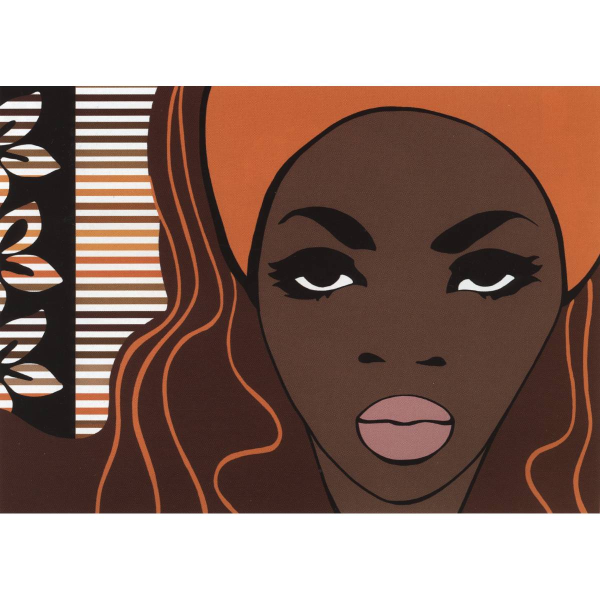 Affiche femme noire