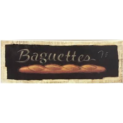 Affiche "Marché-baguettes"