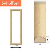 Lot de 4 modulables - rectangle jonc
