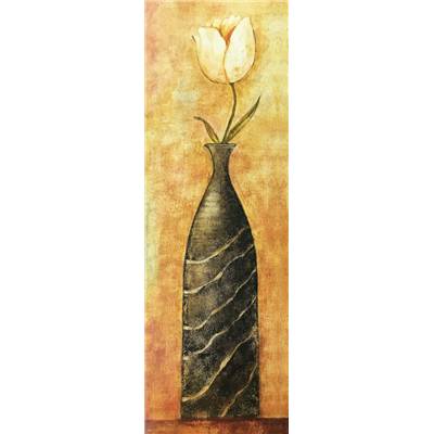 Affiche "Vase Tulipe blanche III"