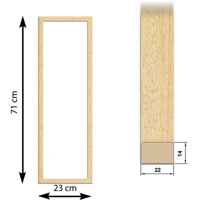 Modulable rectangle plat