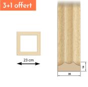 Lot de 4 Modulables petit carré vague