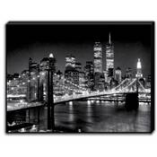 Tableau laqu "Brooklyn Bridge"