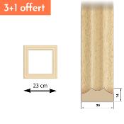 Lot de 4 Modulables petit carr vague