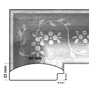 Miroir Cadix Argent