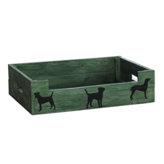 Caisse pour animaux motif "Chien" 