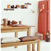 Sticker "COFFEE ESPRESSO LATTE"