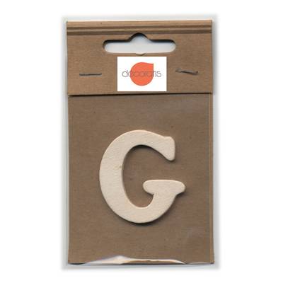 Lettre G en bois