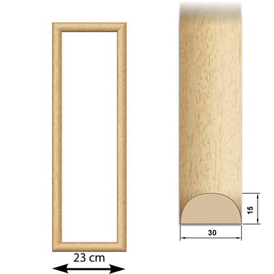 Modulable rectangle jonc