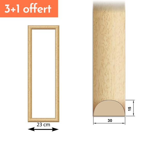 Lot de 4 modulables - rectangle jonc