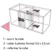 Le Cube Photo® 4 x 4 cm