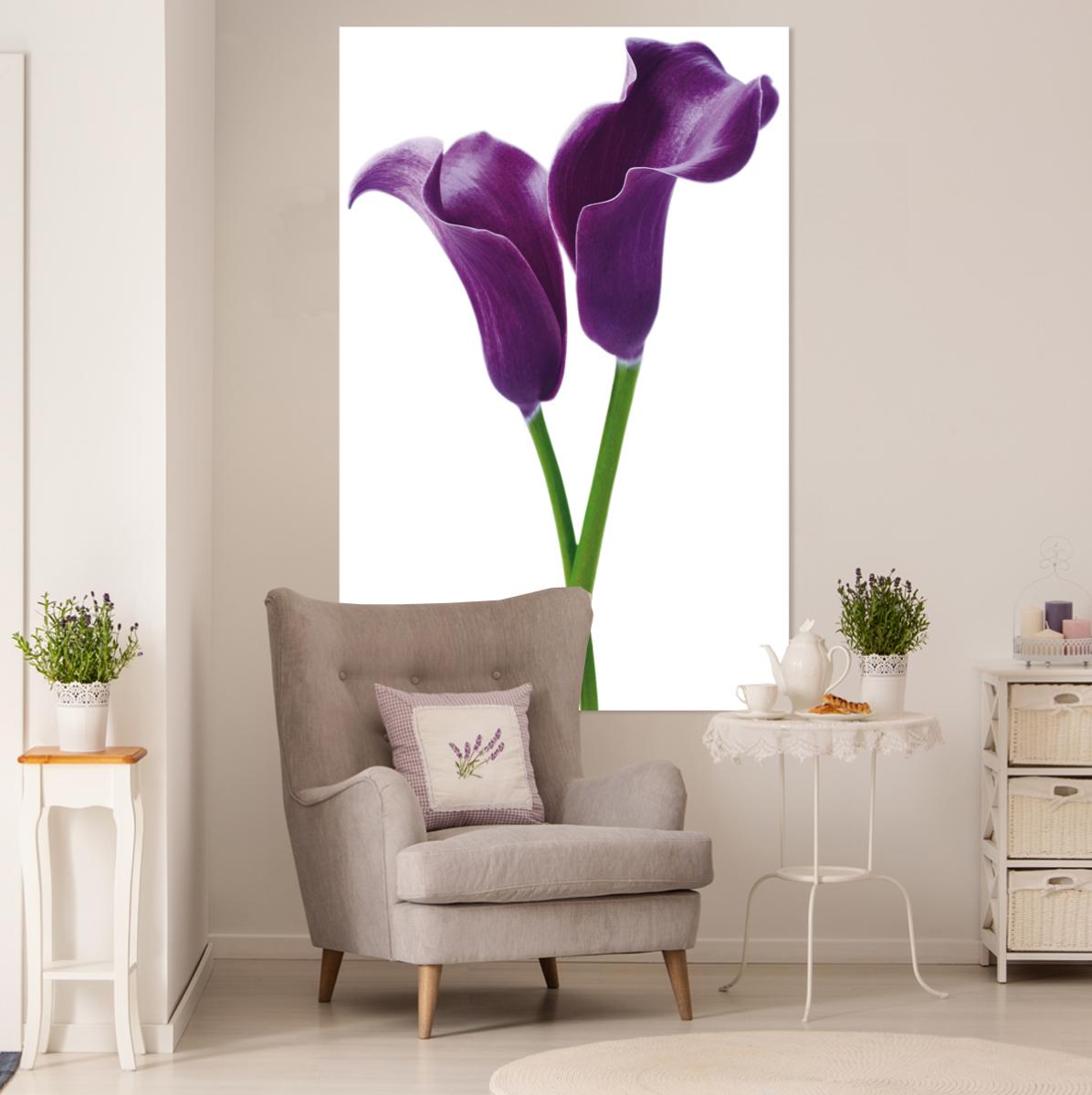 Poster XXL -Purple Calla Lilies
