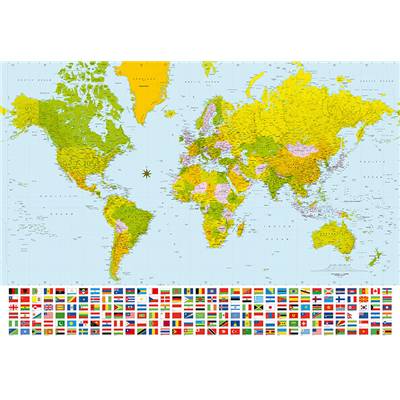 World Map - 8P