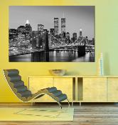 Poster XXL - Manhattan skyline at night