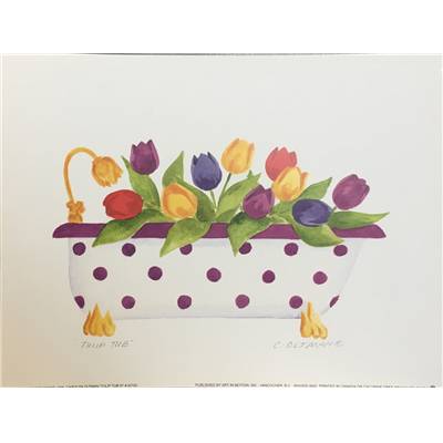 Affichette "Tulip TUB III"