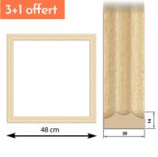Lot de 4 modulables - grand carré vague