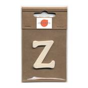 Lettre Z en bois