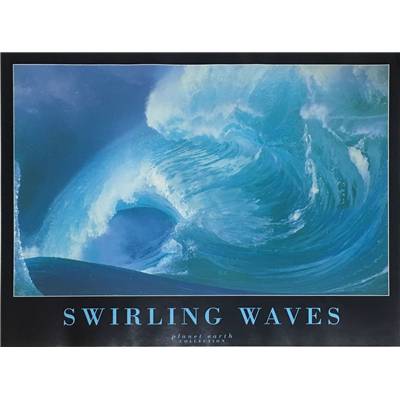 Affiche Swinling waves