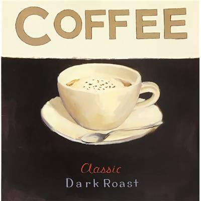 Affiche "Classic dark roast"